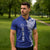 Personalised Queen Salote College Zipper Polo Shirt QSC Est 1926 Ngatu Pattern - Polynesian Pride