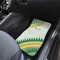 Personalised Samoa Ua Potopoto Car Mats SUP Est 2025 Samoan Pattern - Polynesian Pride