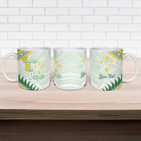 Personalised Samoa Ua Potopoto Ceramic Mug SUP Est 2025 Samoan Pattern - Polynesian Pride