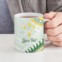Personalised Samoa Ua Potopoto Ceramic Mug SUP Est 2025 Samoan Pattern - Polynesian Pride