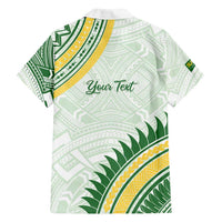 Personalised Samoa Ua Potopoto Family Matching Puletasi and Hawaiian Shirt SUP Est 2025 Samoan Pattern - Polynesian Pride