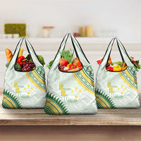 Samoa Ua Potopoto Grocery Bag SUP Est 2025 Samoan Pattern - Polynesian Pride