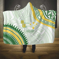 Samoa Ua Potopoto Hooded Blanket SUP Est 2025 Samoan Pattern - Polynesian Pride