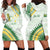 Personalised Samoa Ua Potopoto Hoodie Dress SUP Est 2025 Samoan Pattern - Polynesian Pride