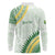 Personalised Samoa Ua Potopoto Long Sleeve Polo Shirt SUP Est 2025 Samoan Pattern - Polynesian Pride