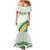 Personalised Samoa Ua Potopoto Mermaid Dress SUP Est 2025 Samoan Pattern - Polynesian Pride