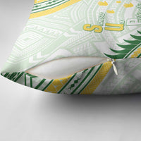 Samoa Ua Potopoto Pillow Cover SUP Est 2025 Samoan Pattern - Polynesian Pride