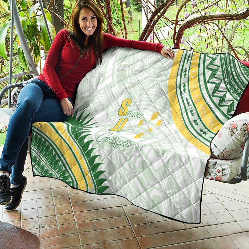 Samoa Ua Potopoto Quilt SUP Est 2025 Samoan Pattern LT14 - Polynesian Pride
