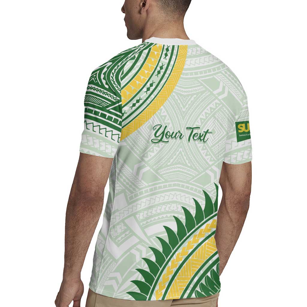 Personalised Samoa Ua Potopoto Rugby Jersey SUP Est 2025 Samoan Pattern - Polynesian Pride