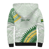 Personalised Samoa Ua Potopoto Sherpa Hoodie SUP Est 2025 Samoan Pattern - Polynesian Pride