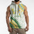 Personalised Samoa Ua Potopoto Sleeveless Hoodie SUP Est 2025 Samoan Pattern - Polynesian Pride