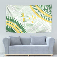 Samoa Ua Potopoto Tapestry SUP Est 2025 Samoan Pattern - Polynesian Pride