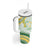 Personalised Samoa Ua Potopoto Tumbler With Handle SUP Est 2025 Samoan Pattern - Polynesian Pride