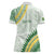 Personalised Samoa Ua Potopoto Women Polo Shirt SUP Est 2025 Samoan Pattern - Polynesian Pride