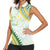 Personalised Samoa Ua Potopoto Women Sleeveless Polo Shirt SUP Est 2025 Samoan Pattern - Polynesian Pride