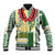 Samoa Uniting Party Baseball Jacket SUP Est 2025 Siapo Pattern - Polynesian Pride