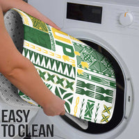 Samoa Uniting Party Bathroom Set SUP Est 2025 Siapo Pattern - Polynesian Pride