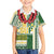 Samoa Uniting Party Family Matching Off The Shoulder Long Sleeve Dress and Hawaiian Shirt SUP Est 2025 Siapo Pattern - Polynesian Pride