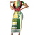 Samoa Uniting Party Family Matching Short Sleeve Bodycon Dress and Hawaiian Shirt SUP Est 2025 Siapo Pattern - Polynesian Pride