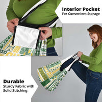 Samoa Uniting Party Grocery Bag SUP Est 2025 Siapo Pattern - Polynesian Pride