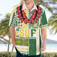Samoa Uniting Party Hawaiian Shirt SUP Est 2025 Siapo Pattern - Polynesian Pride