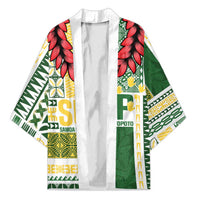 Samoa Uniting Party Kimono SUP Est 2025 Siapo Pattern - Polynesian Pride