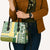 Samoa Uniting Party Leather Bag SUP Est 2025 Siapo Pattern - Polynesian Pride