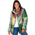 Samoa Uniting Party Padded Jacket SUP Est 2025 Siapo Pattern - Polynesian Pride