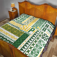 Samoa Uniting Party Quilt SUP Est 2025 Siapo Pattern LT14 - Polynesian Pride