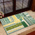 Samoa Uniting Party Rubber Doormat SUP Est 2025 Siapo Pattern - Polynesian Pride