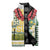 Samoa Uniting Party Sleeveless Puffer Jacket SUP Est 2025 Siapo Pattern - Polynesian Pride