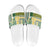 Samoa Uniting Party Slide Sandals SUP Est 2025 Siapo Pattern - Polynesian Pride