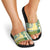 Samoa Uniting Party Slide Sandals SUP Est 2025 Siapo Pattern - Polynesian Pride