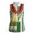 Samoa Uniting Party Women Sleeveless Polo Shirt SUP Est 2025 Siapo Pattern - Polynesian Pride