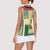 Samoa Uniting Party Women Sleeveless Polo Shirt SUP Est 2025 Siapo Pattern - Polynesian Pride