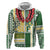 Samoa Uniting Party Zip Hoodie SUP Est 2025 Siapo Pattern - Polynesian Pride