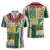 Samoa Uniting Party Zipper Polo Shirt SUP Est 2025 Siapo Pattern - Polynesian Pride