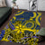 Niue Peniamina Gospel Day Area Rug Unique Niean Hiapo LT14 Blue - Polynesian Pride