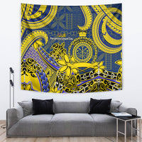 Niue Peniamina Gospel Day Tapestry Unique Niean Hiapo LT14 - Polynesian Pride