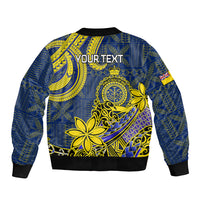 Personalised Niue Peniamina Gospel Day Bomber Jacket Unique Niean Hiapo LT14 - Polynesian Pride