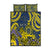 Personalised Niue Peniamina Gospel Day Quilt Bed Set Unique Niean Hiapo LT14 Blue - Polynesian Pride