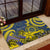 Personalised Niue Peniamina Gospel Day Rubber Doormat Unique Niean Hiapo LT14 - Polynesian Pride