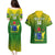 Custom Cook Islands Rugby Couples Matching Puletasi Dress and Hawaiian Shirt Pacific 2023 Go The Kukis LT14 - Polynesian Pride