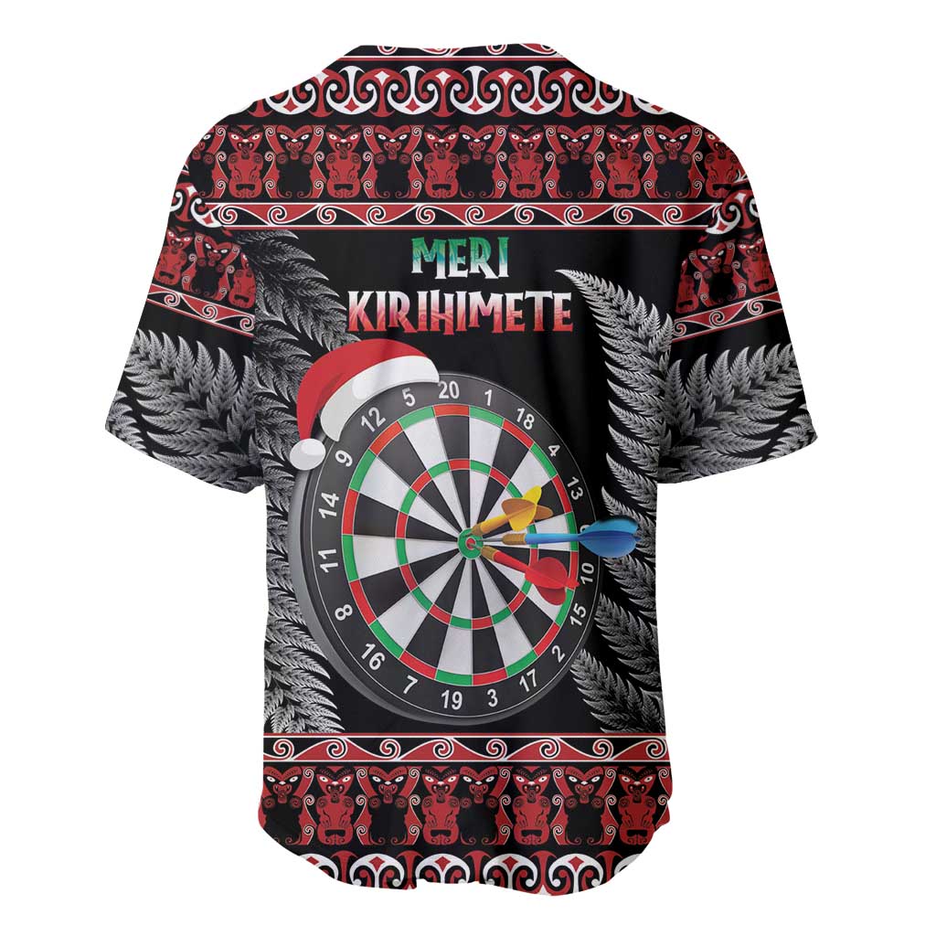 All I Want For Christmas Is Darts New Zealand Baseball Jersey LT14 - Polynesian Pride