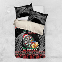 All I Want For Christmas Is Darts New Zealand Bedding Set