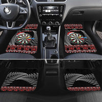 All I Want For Christmas Is Darts New Zealand Car Mats LT14 Set 4pcs Black - Polynesian Pride