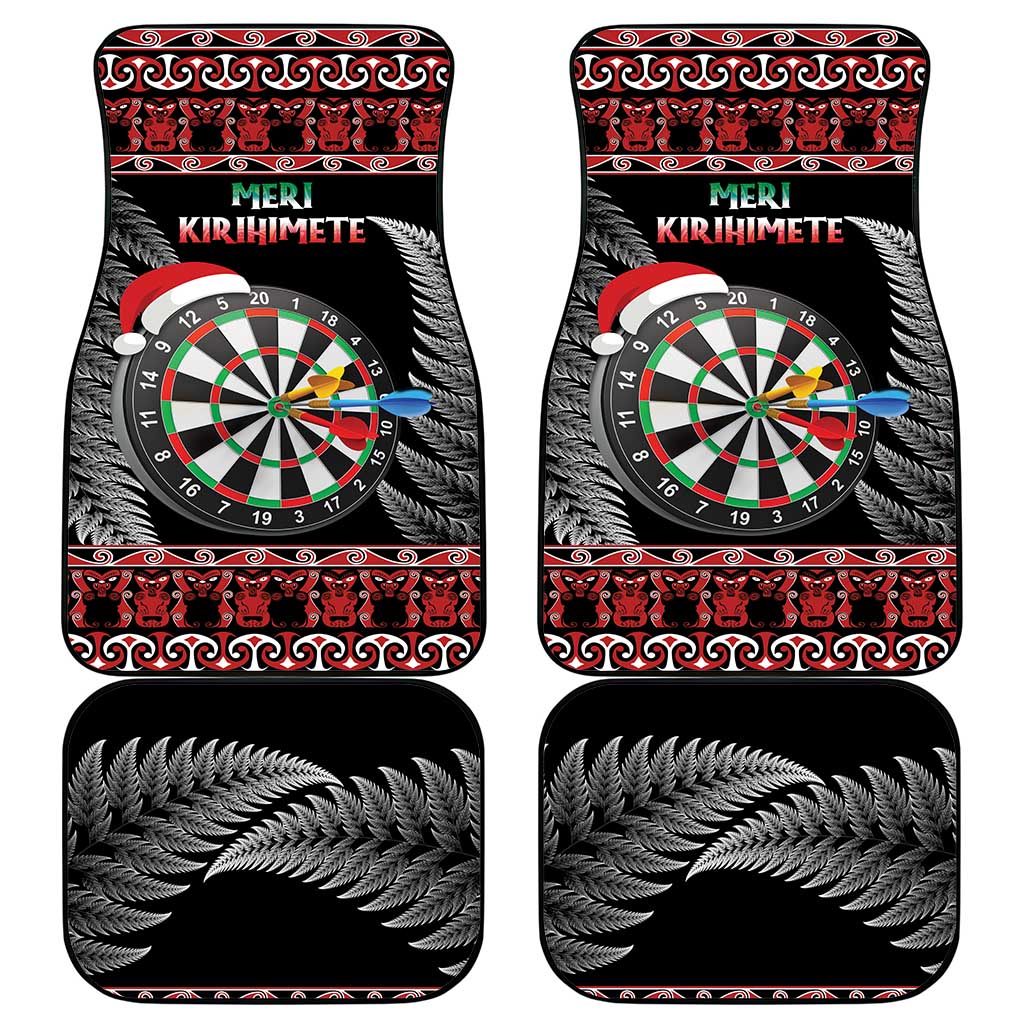All I Want For Christmas Is Darts New Zealand Car Mats LT14 - Polynesian Pride