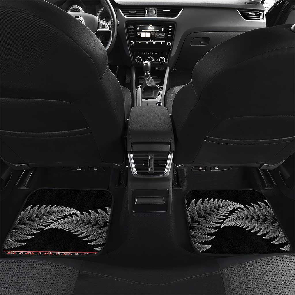 All I Want For Christmas Is Darts New Zealand Car Mats LT14 Set 2pcs - Back Black - Polynesian Pride