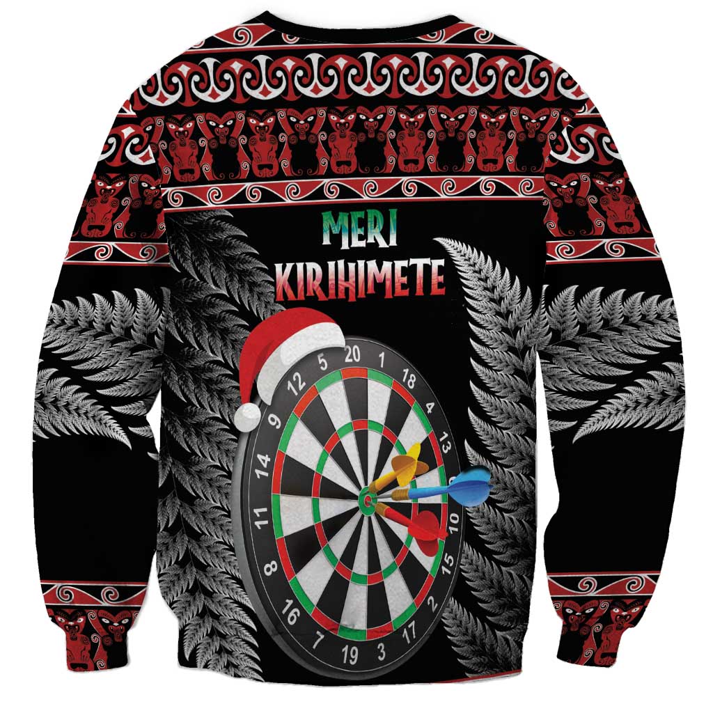 All I Want For Christmas Is Darts New Zealand Sweatshirt LT14 - Polynesian Pride