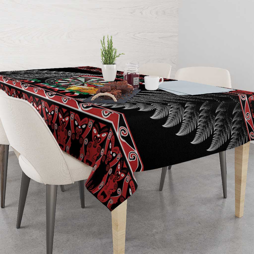 All I Want For Christmas Is Darts New Zealand Tablecloth LT14 - Polynesian Pride